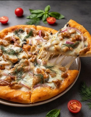 Курица - грибы