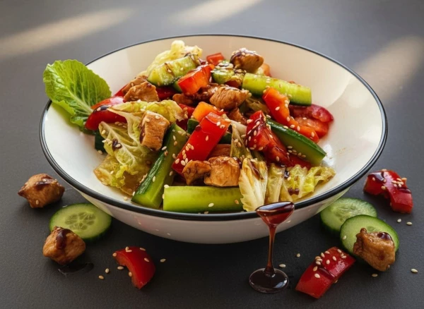 Курочка с овощами