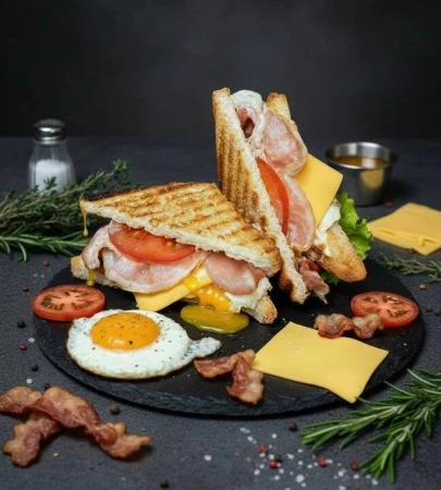 Сэндвич с беконом