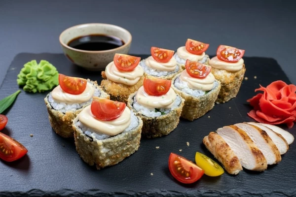 Цезарь Темпура с курицей