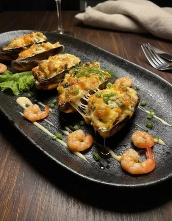  Мидии на створках