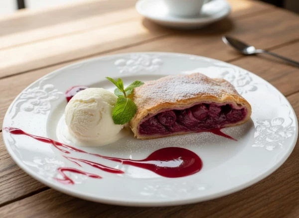 Штрудель вишня