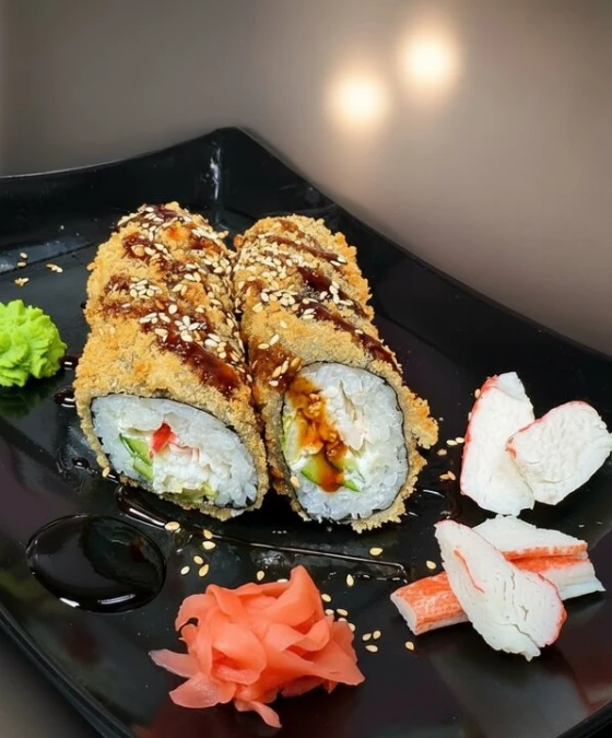 Корн ролл с крабом