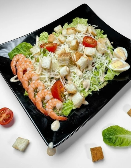 Цезарь с креветками