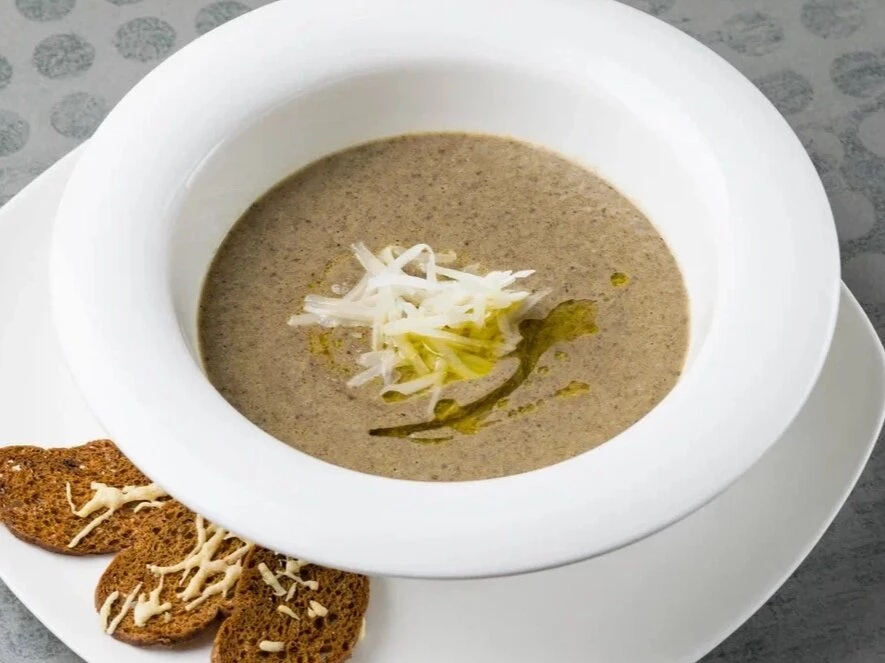 Крем-суп грибной