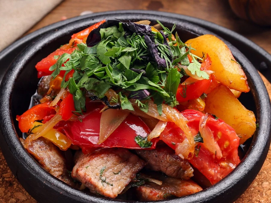 Оджахури со свининой