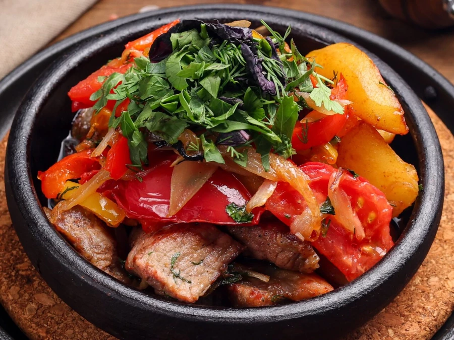 Оджахури с бараниной