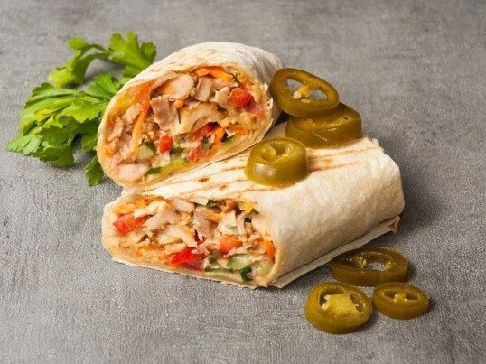 Шаурма острая с курицей 