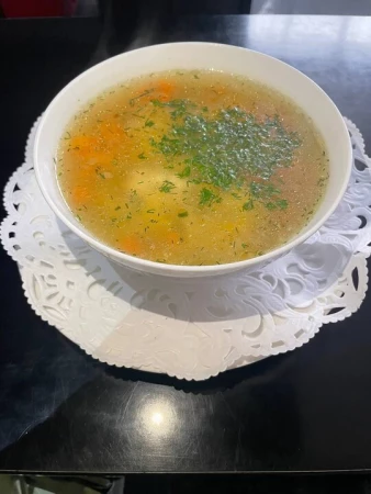 Куриный суп с лапшой