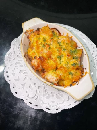 Жаркое с курицей