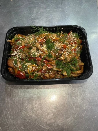 Фунчоза со свининой