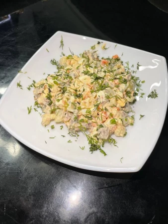 Салат по деревенски