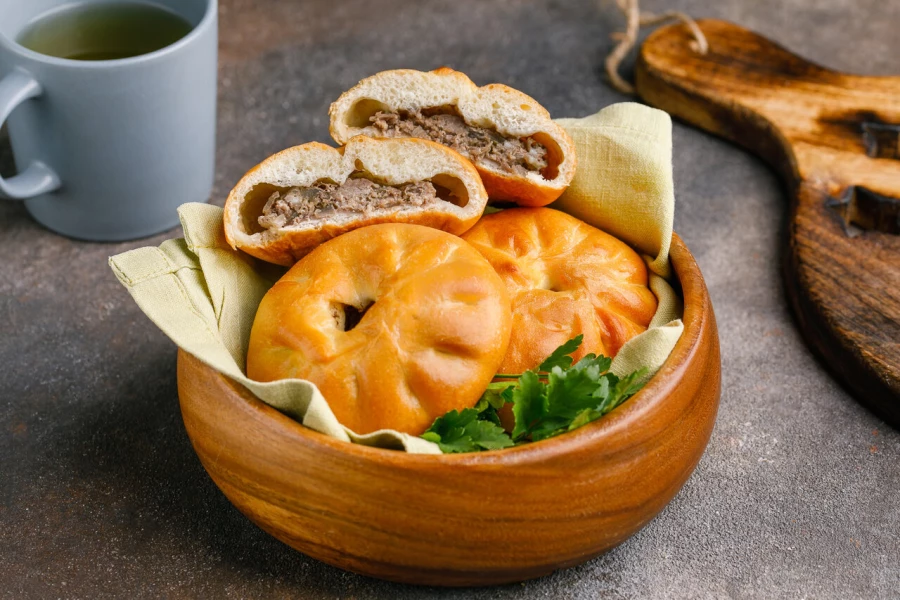 Беляш печеный