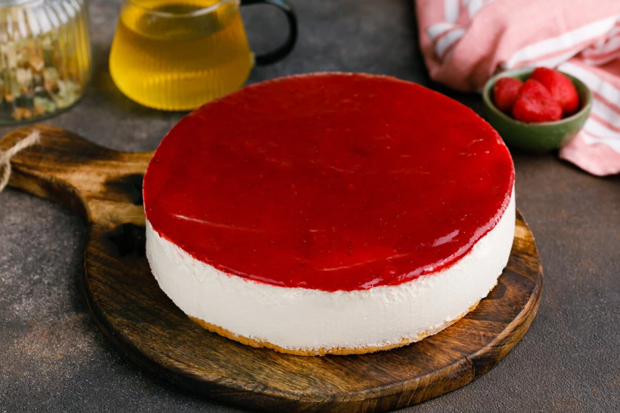 Чизкейк Клубничный 