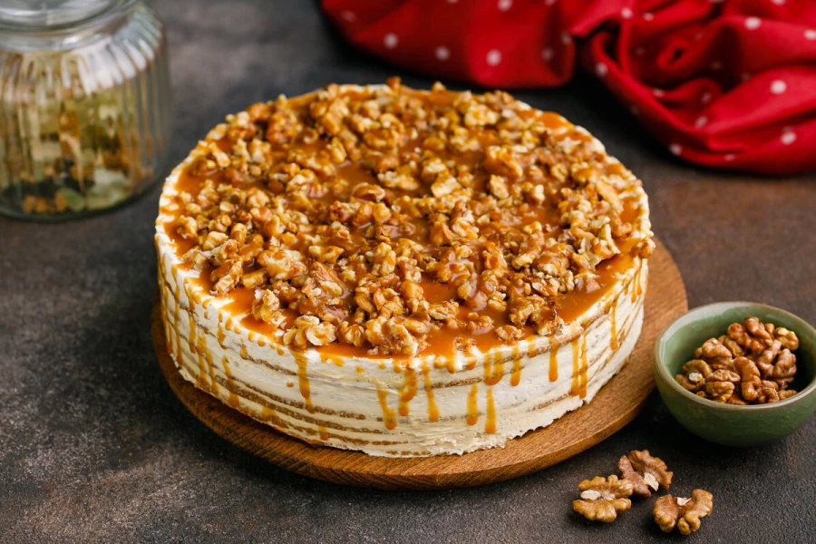 Торт Карамельный