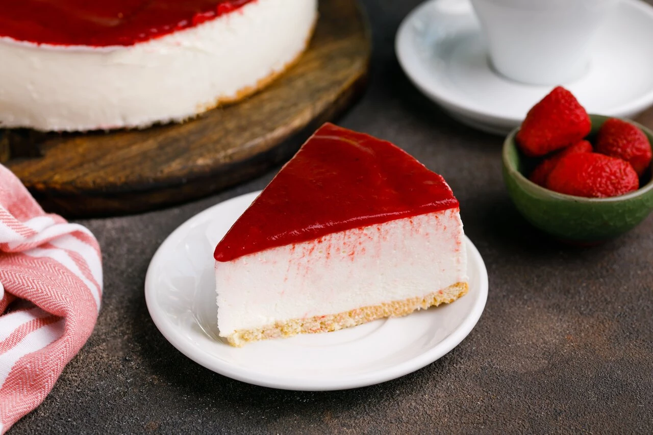 Чизкейк Клубничный 