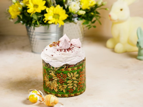 Кулич с помадкой