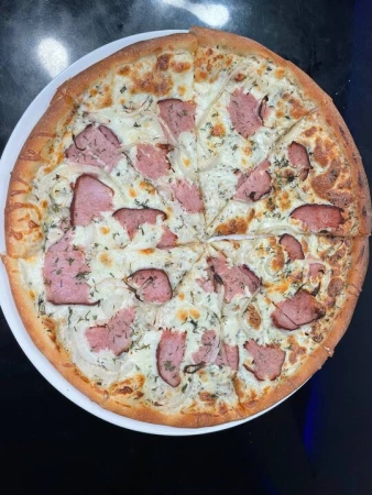 Пицца карбонара