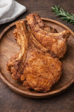 Шашлык из свиных краев 