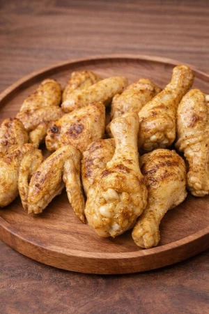 Шашлык из куриных крылышек и ножек