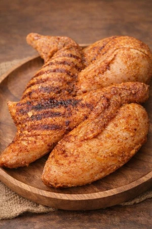 Целая курица на мангале