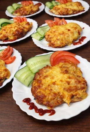 Мясо по-французский