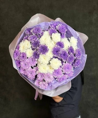 Букет из хризантем