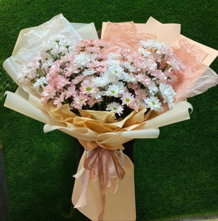 Букет гигант из хризантем