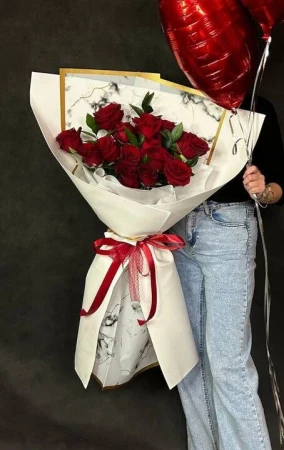 Букет гигант из роз