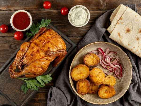 Сет Курица с картофелем