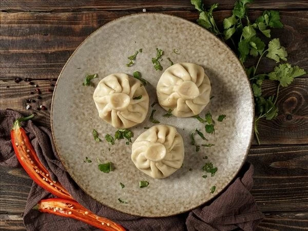 Хинкали картофель грибы