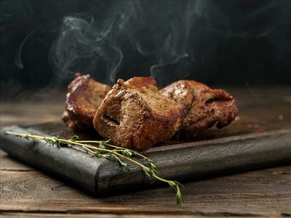 Шашлык из шеи свиной