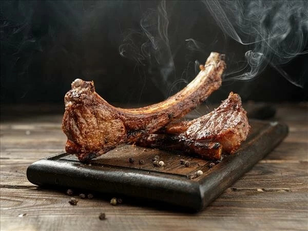 Шашлык из баранины на кости