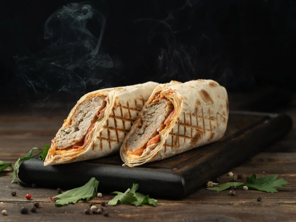 Люля-кебаб фирменный в лаваше