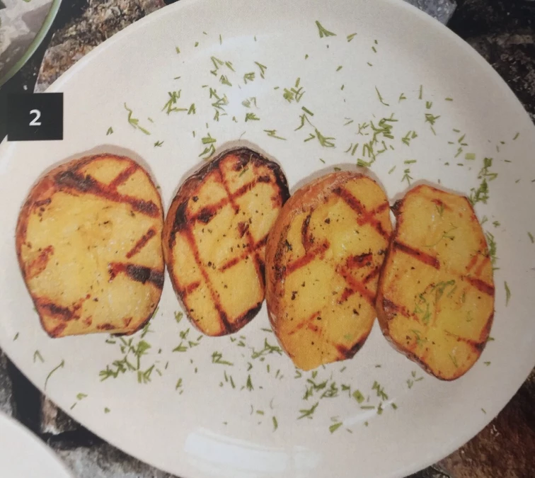 Картофель на мангале