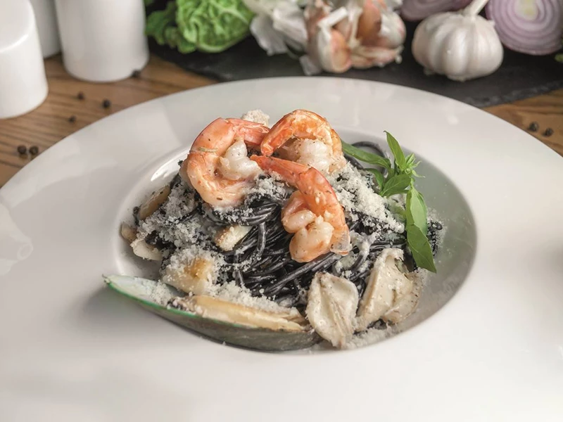 Паста с морепродуктами