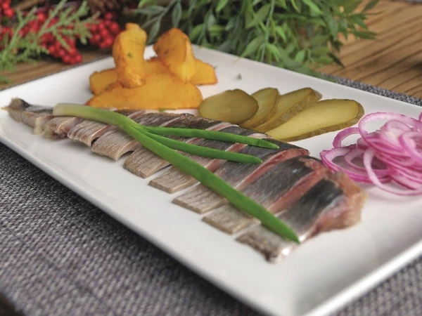 Селедка с картофелем