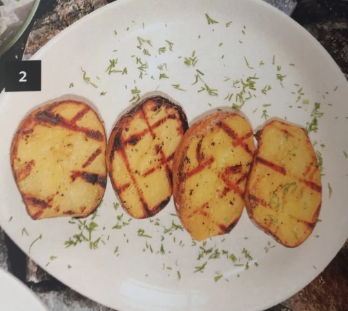 Картофель на мангале