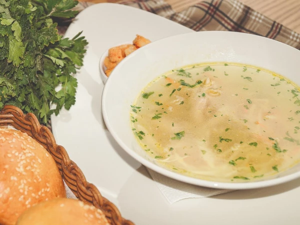 Лапша с курицей