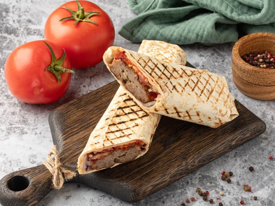 Люля-Кебаб куриный в лаваше 