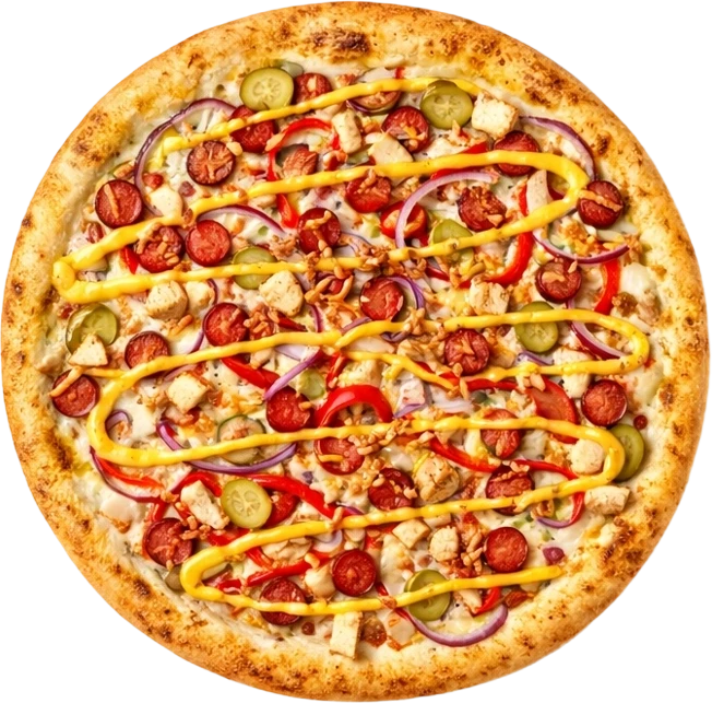 Пицца Горчичный цыпленок