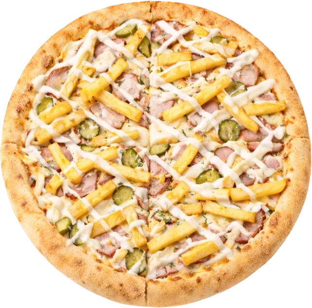 Пицца Деревенская с бужениной