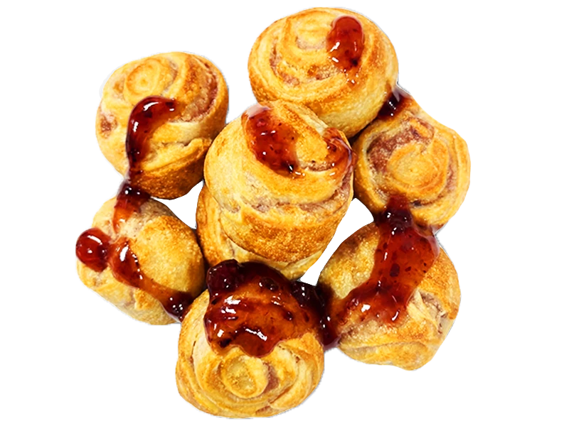 Пелиболлы с малиной