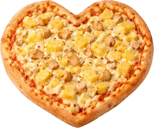 Гавайская в форме сердца