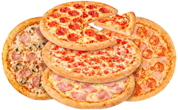 Комбо набор 5 пицц 25см