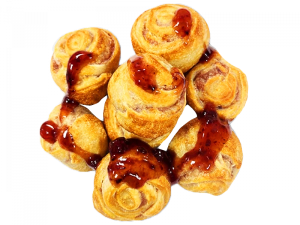 Пелиболлы с малиной