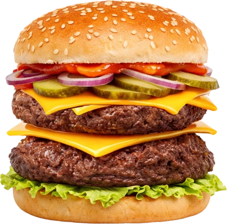 Двойной пеличизбургер 