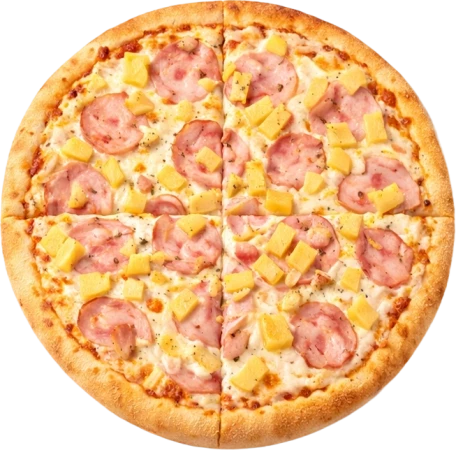 Гавайская с ветчиной