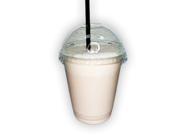 Клубничный молочный коктейль