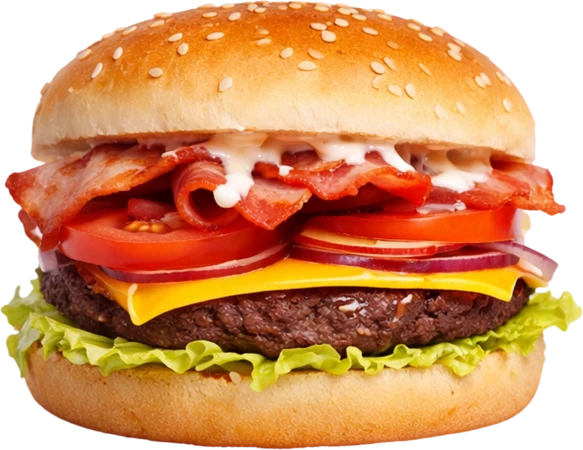 Пелибургер с беконом